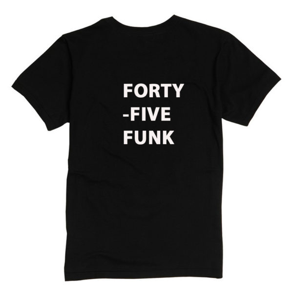 Forty-Five Funk Short Sleeve, Lettered T-Shirt